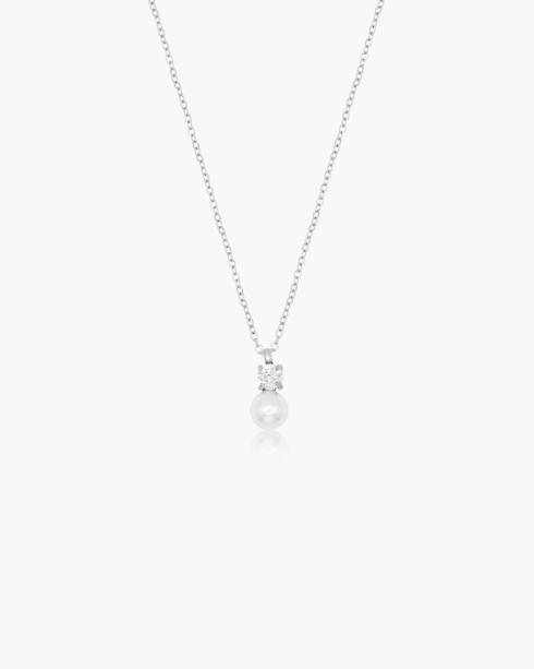 A Soft Promise Necklace Silver