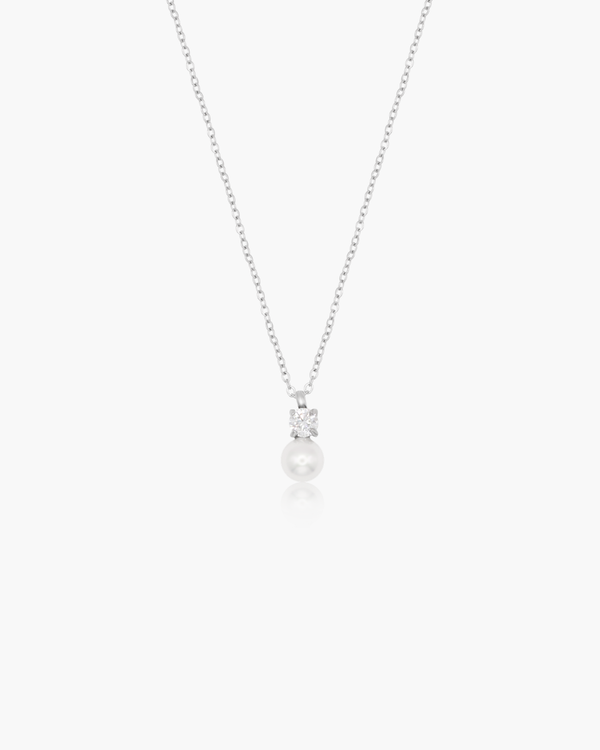 A Soft Promise Necklace Silver