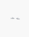 Sardina Stud Earrings Silver