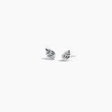 Conchiglia Stud Earrings Silver