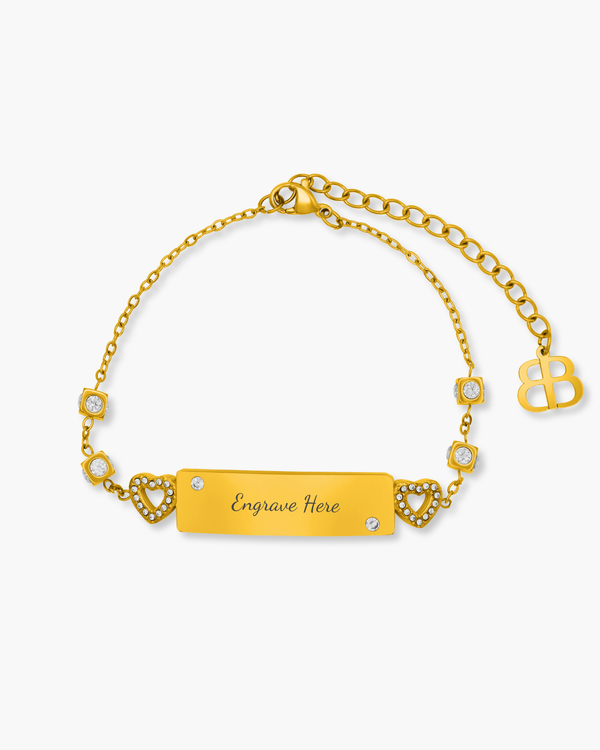 Held in Love Engravable Bracelet