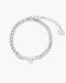 Qalb Tad-Deheb Engravable Bracelet Silver