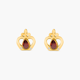 Reġina Birthstone Stud Earrings